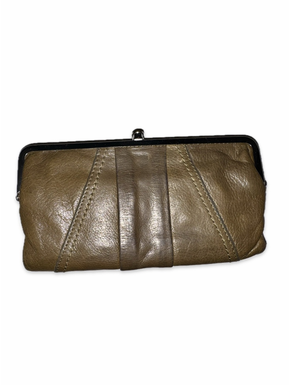 Hobo Leather clutch wallet Brown